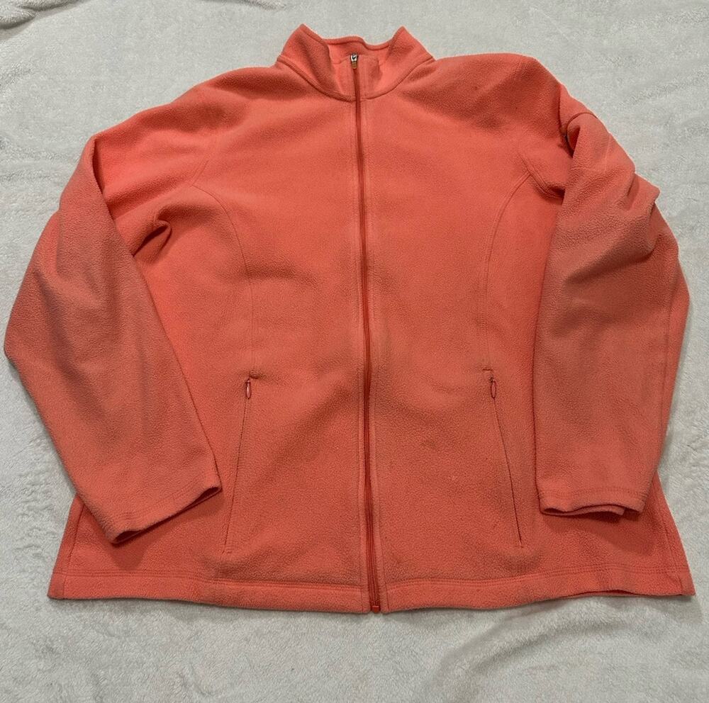L.L. Bean Women’s Lightweight Fleece Zip Up Size Large